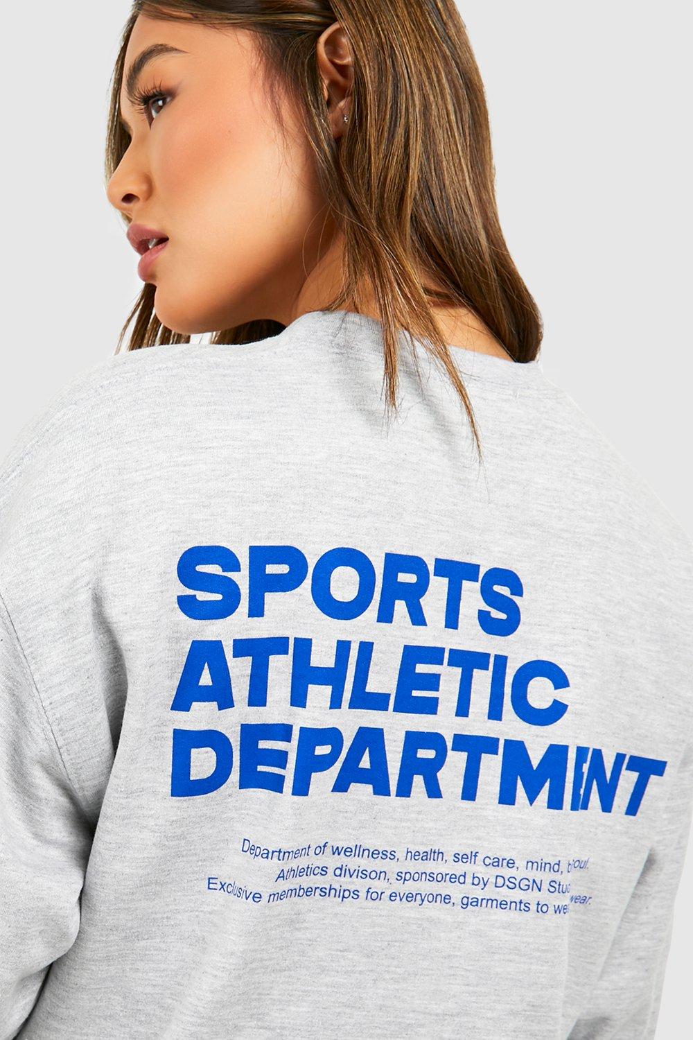 Oversized hotsell athletic sweatshirt